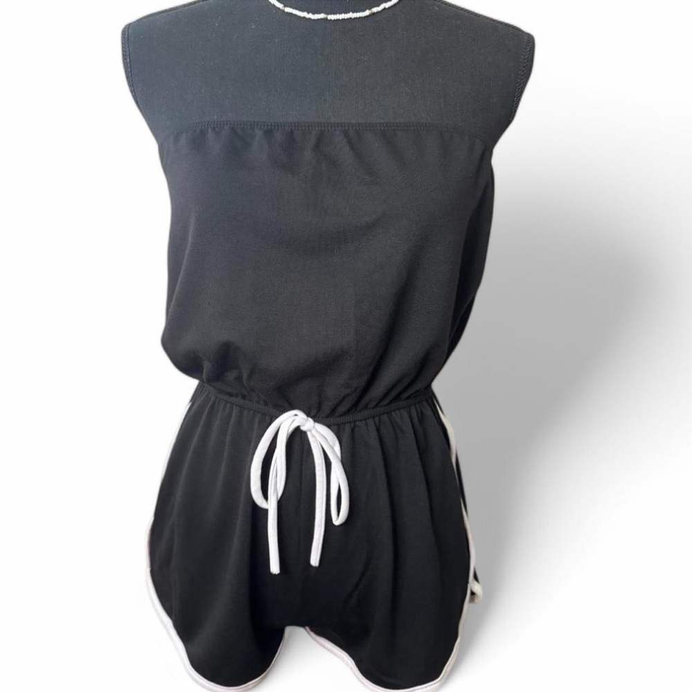 New black short romper